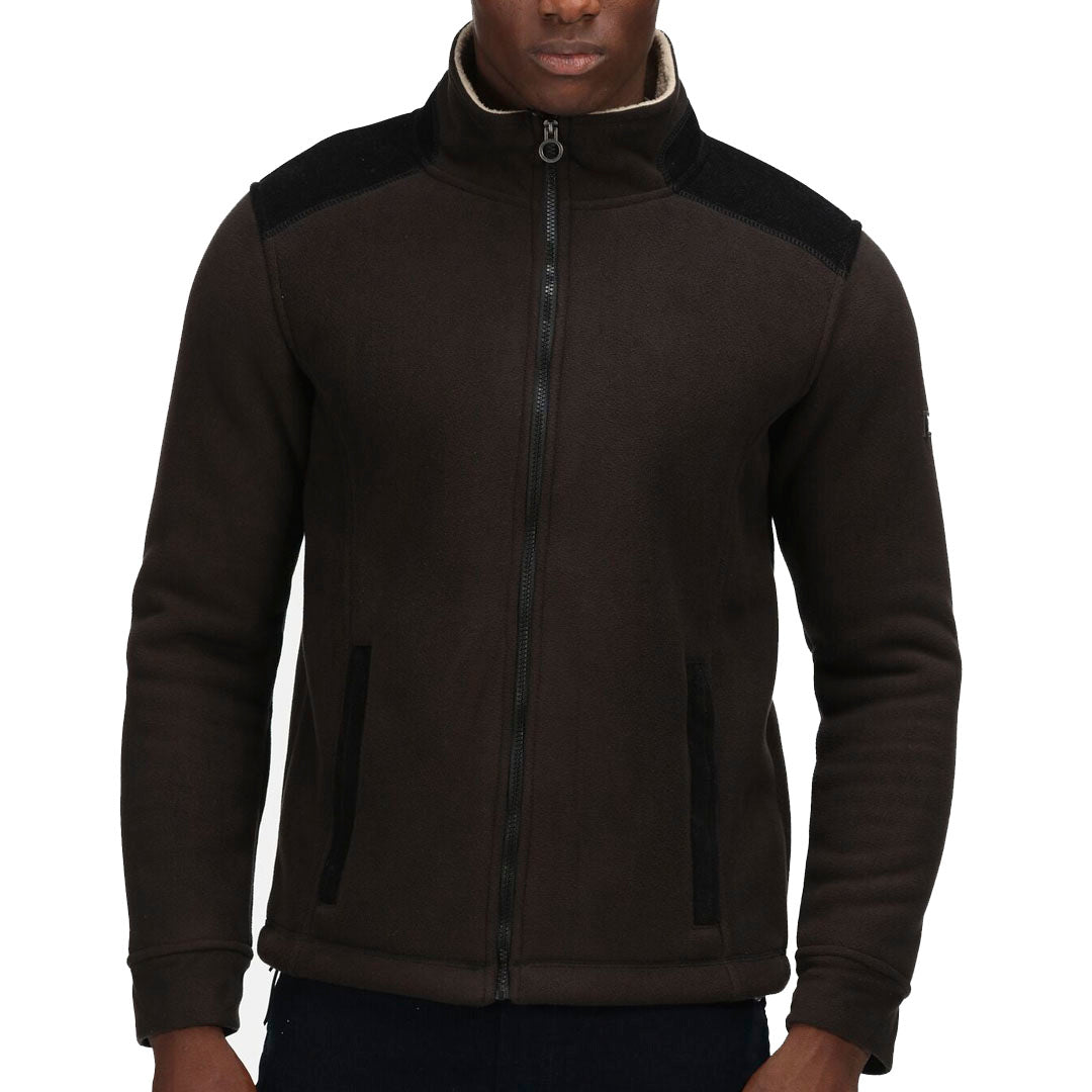 Regatta Professional Faversham Full Zip Fleece #colour_black