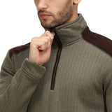 Regatta Professional Holbeck Half Zip Fleece #colour_dark-green
