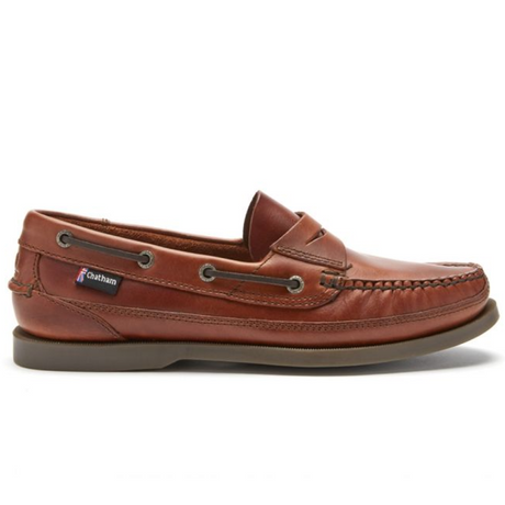 Chatham Gaff II G2 Slip On Leather Boat Shoes#colour_seahorse