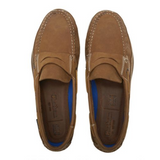 Chatham Gaff II G2 Slip On Leather Boat Shoes#colour_walnut