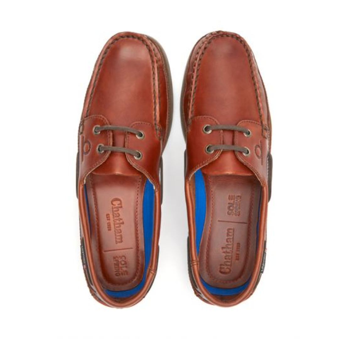 Chatham Kayak II G2 Leather Boat Shoes#colour_seahorse