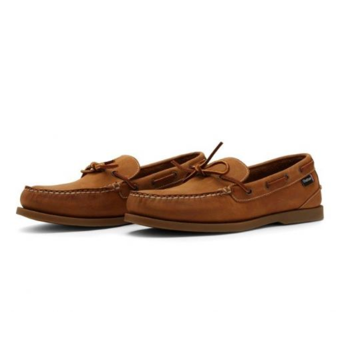 Chatham Saunton G2 Slip On Deck Shoes#colour_walnut