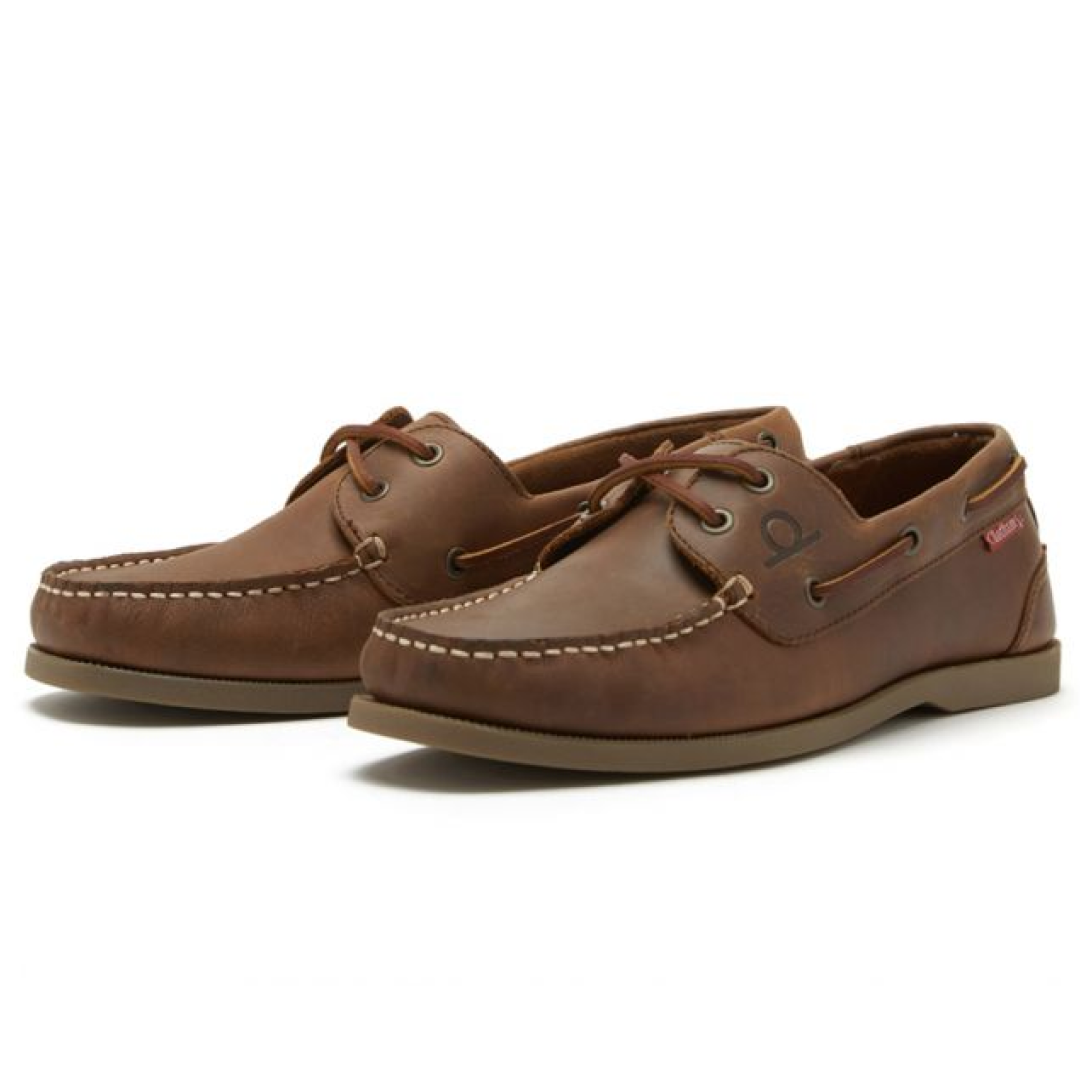 Chatham Galley II G2 Leather Boat Shoes#colour_dark-tan