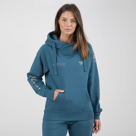 Shires Aubrion Ladies Team Hoodie #colour_teal