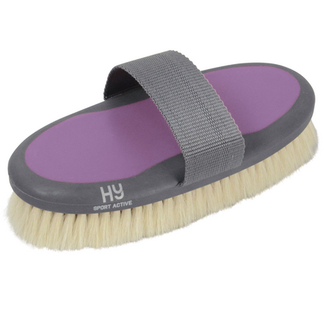 Hy Sport Active Goat Hair Body Brush #colour_blooming-lilac