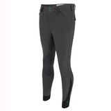 Tredstep Ireland Symphony Verde Gents Knee Patch Breeches #colour_charcoal-grey