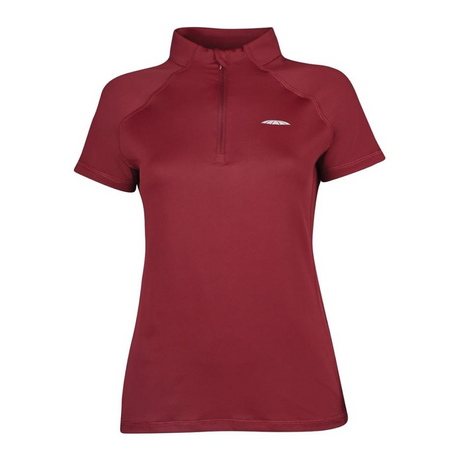Weatherbeeta Prime Short Sleeve Top #colour_maroon