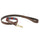 Weatherbeeta Polo Leather Dog Lead #colour_beaufort-brown-pink-blue
