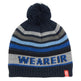 Imperial Riding Rebel Knitted Beanie #colour_navy