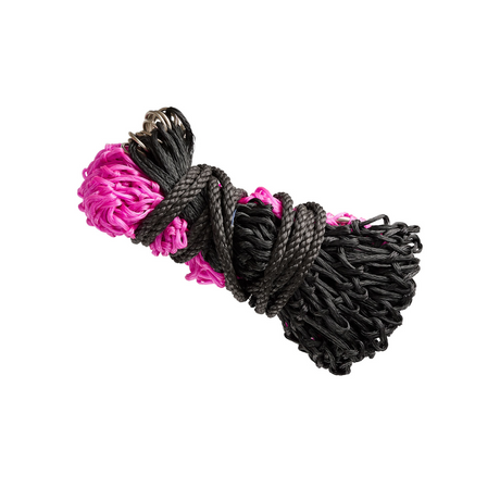 Bitz Everyday Small Hole Hay/Haylage Net #colour_pink-black