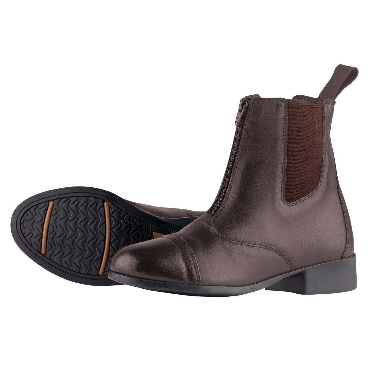 Dublin Elevation Zip Paddock Boots II #colour_brown
