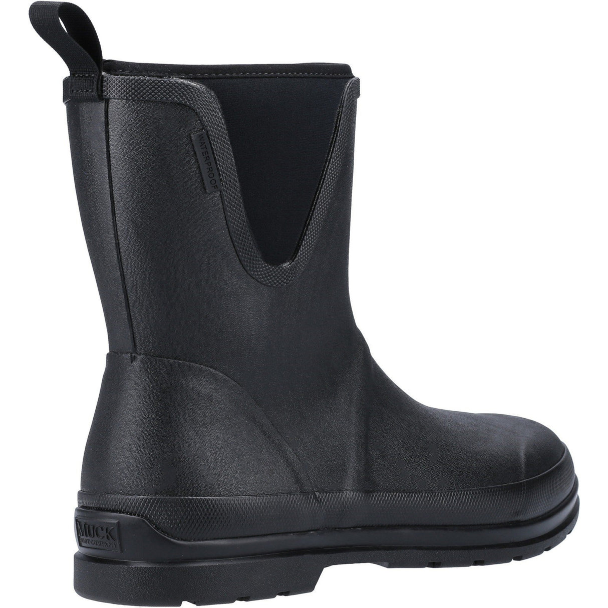 Muck Boot Originals Pull On Mid Wellington Boots #colour_black