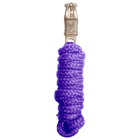 Imperial Riding Lead Rope With Panic Hook #colour_royal-purple