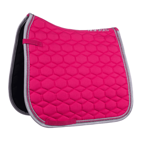 HKM Crystal Fashion Saddle Cloth #colour_pink