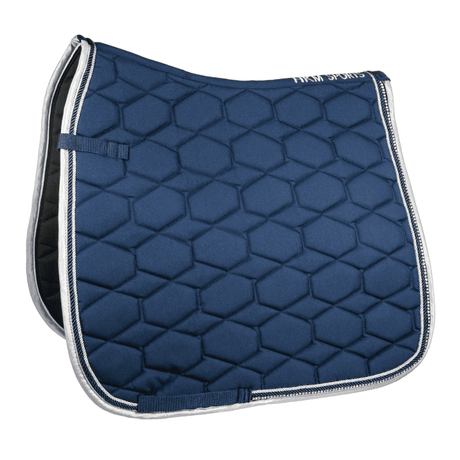 HKM Crystal Fashion Saddle Cloth #colour_deep-blue