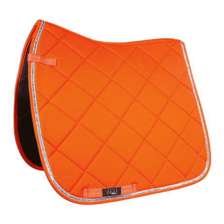 HKM Romy Saddle Cloth #colour_coral-orange