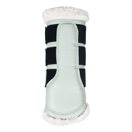 HKM Comfort Premium Fur Protection Boots #colour_light-green