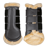 HKM Comfort Premium Fur Protection Boots #colour_deep-grey