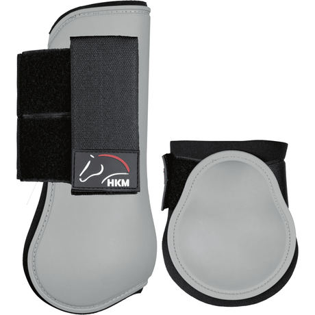 HKM Classic Protection And Feltock Boots Set Of 4 #colour_grey