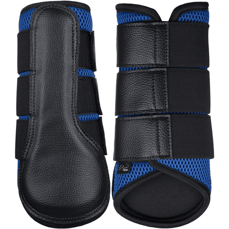 HKM Breath Protection Boots #colour_royal-blue-black