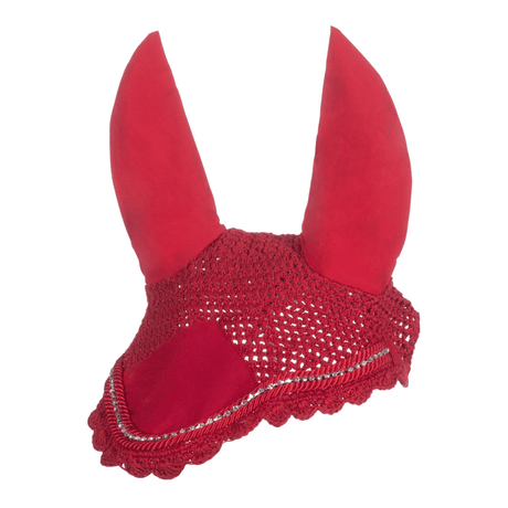 HKM Sparkly Ear Bonnet #colour_red