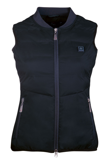 HKM Comfort Temperature Style Heating Vest #colour_black