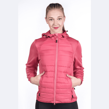 HKM Sweat Style Jacket #colour_raspberry