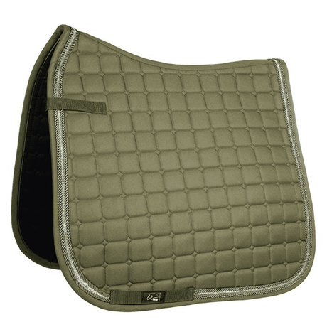HKM Hayley Saddle Cloth #colour_olive-green