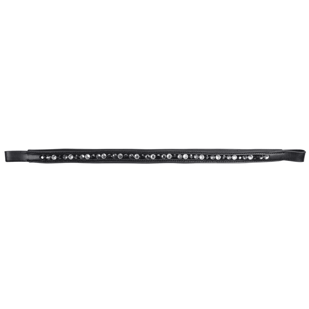 HKM Sina Browband #colour_black-grey-white