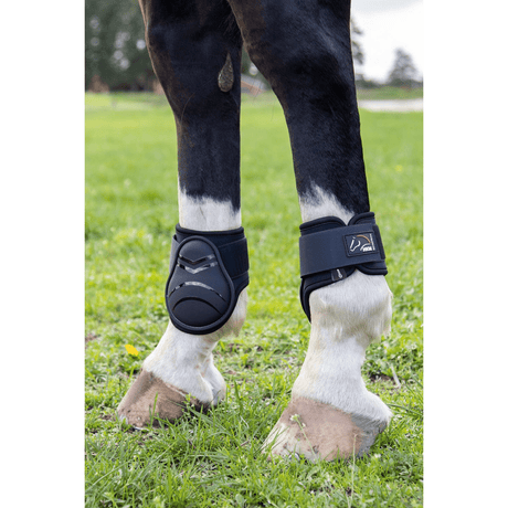 HKM Cooling Style Fetlock Boots #colour_black