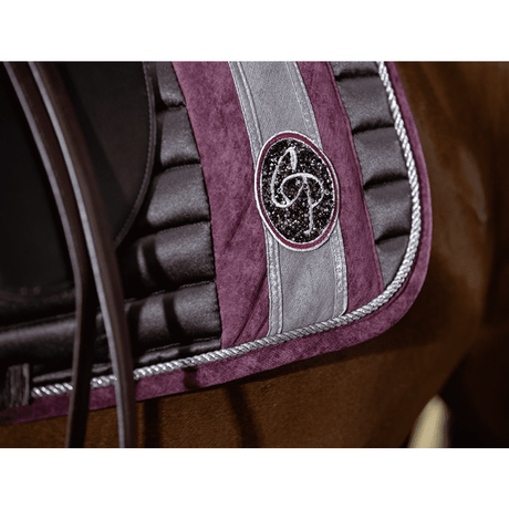 HKM Odello Derby Saddle Cloth #colour_brown-grey