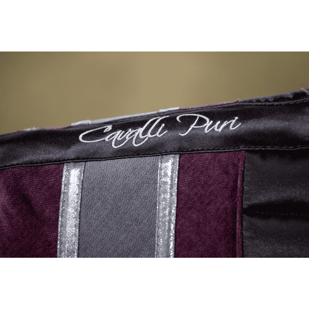 HKM Odello Derby Saddle Cloth #colour_brown-grey