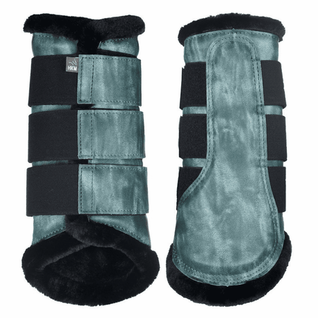 HKM Comfort Illinois Style Protection Boots #colour_petrol