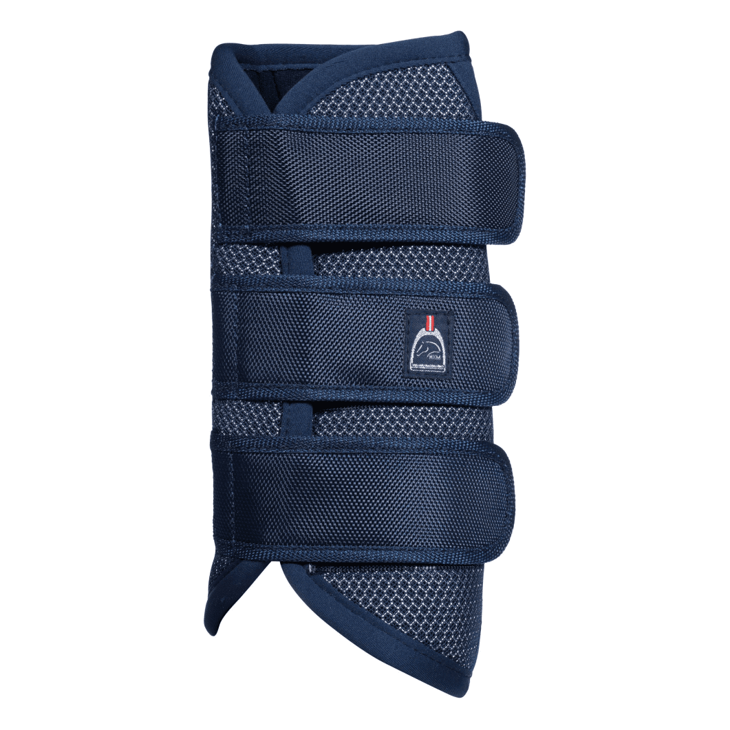 HKM Equine Sports Style Protection Boots #colour_deep-blue