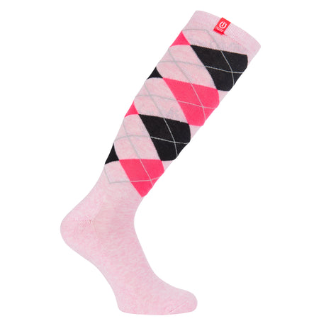 Imperial Riding Socks Criss Cross #colour_rose-gold