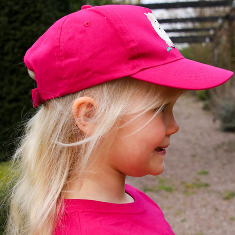 British Country Collection Childrens Fat Pony Baseball Cap #colour_pink