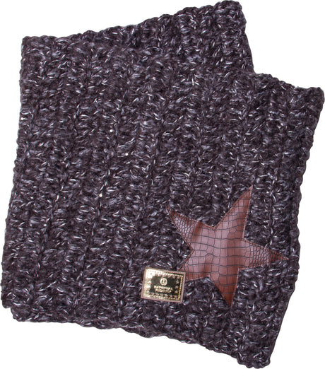 Imperial Riding Heavy Knitted Scarf #colour_brown