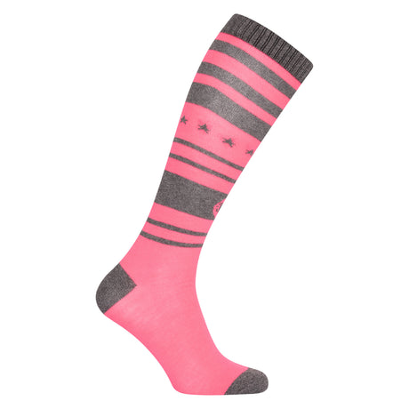 Imperial Riding Colourful Star Socks #colour_pink