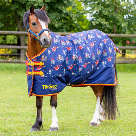 Shires Tikaboo 100g Turnout Rug #colour_prince-charming