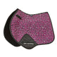 WeatherBeeta Prime Leopard Jump Saddle Pad #colour_pink-leopard-print