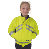 HyVIZ Reflective Waterproof Children's Blouson #colour_yellow
